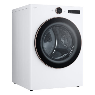 LG Smart Front Load Gas Dryer with AI Sensor Dry & TurboSteam, Technology, 7.4 cu. ft.