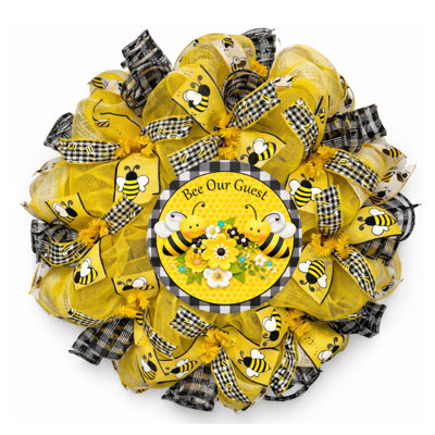 Couronne de printemps Bee Notre invité