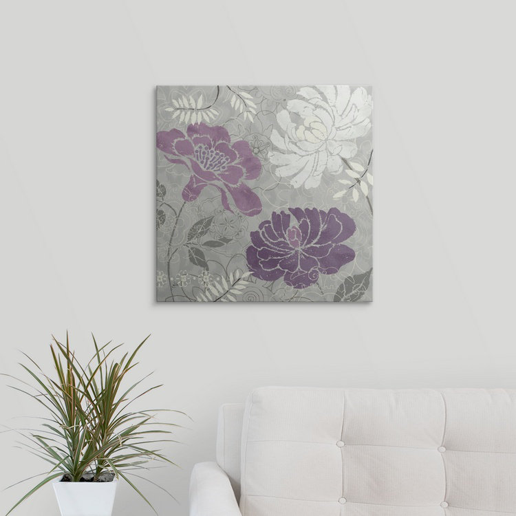 «Morning Tones I» par Daphne Brissonnet - reproduction, H 35 po x l 35 po x P 1,5 po, Toile