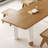 Eashaan Pine Solid Wood Dining Table-132060669-132060664