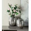Vase en aluminium, stries argentées-675063337