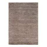 Gray Color Fine Hand Knotted Modern Rug 4'X 6'