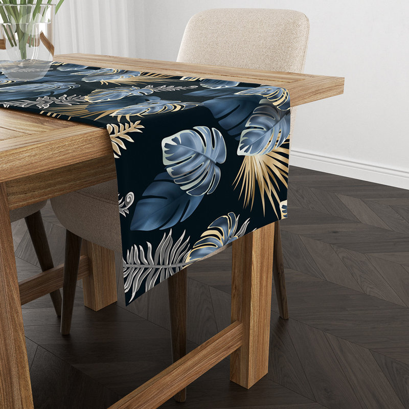 Chemin de table Uttoxeter, Noir