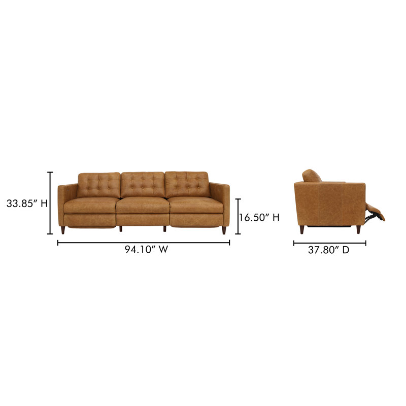 Bridgers Leather Sofa