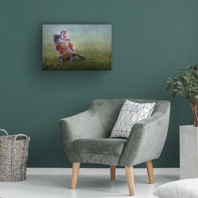 Bolog Fahmi Bhs Frilled Dragon Canvas Art