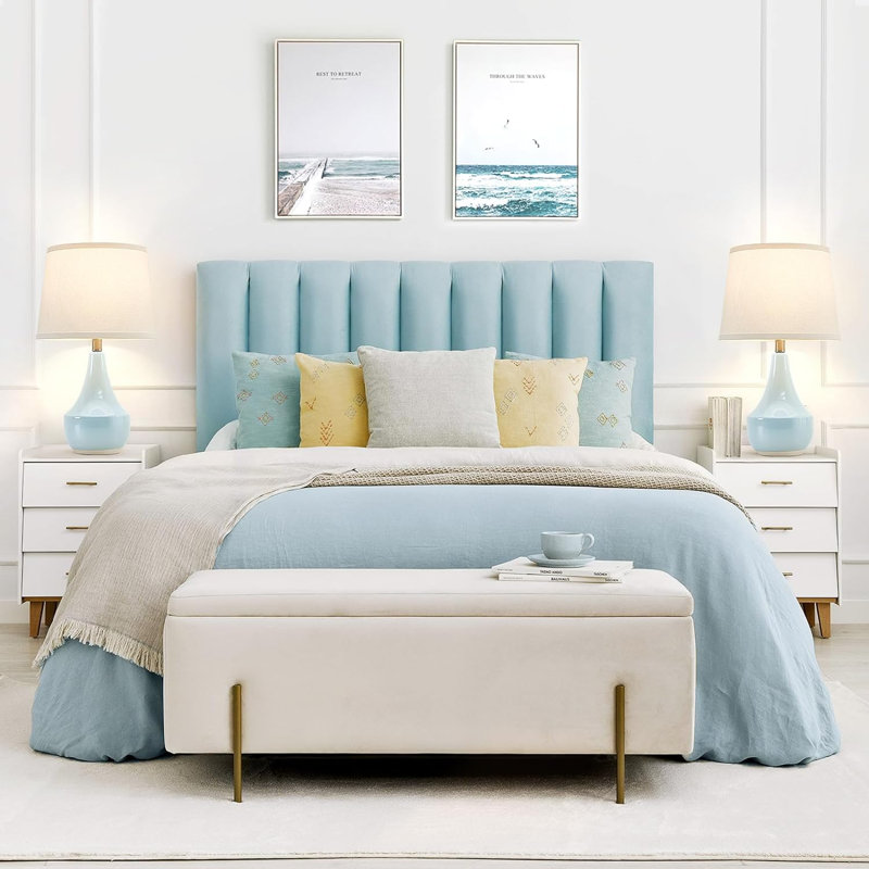 Laforteza Porcelain Table Lamp, Blue