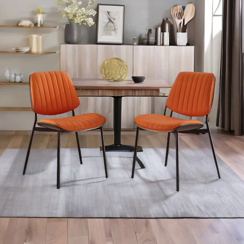 Chaise d'appoint Caruthers Cato, Orange