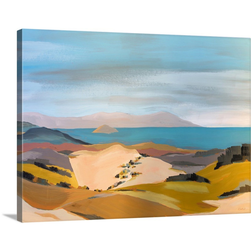 Reproduction d’art sur toile, "San Luis Obispo" par Pete Oswald, Toile tendue, H 30 po x l 40 po x P 1,25 po