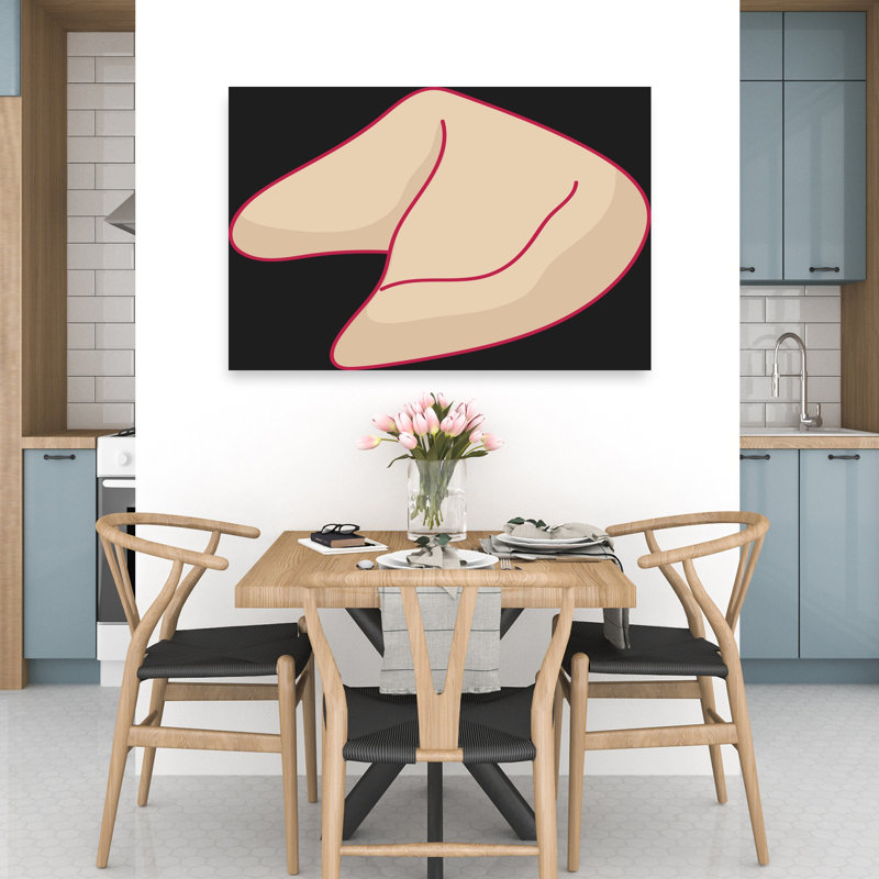 Art mural contemporain Lucky Fortune, H 32 po x l 48 po