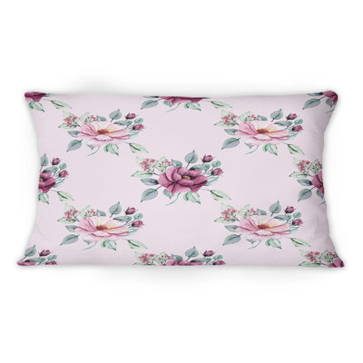 Floral Throw Pillow