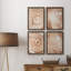 Toile encadrée de qualité supérieure «Wood Grain Suminagashi I» - prête à être accrochée-18507467-18507470