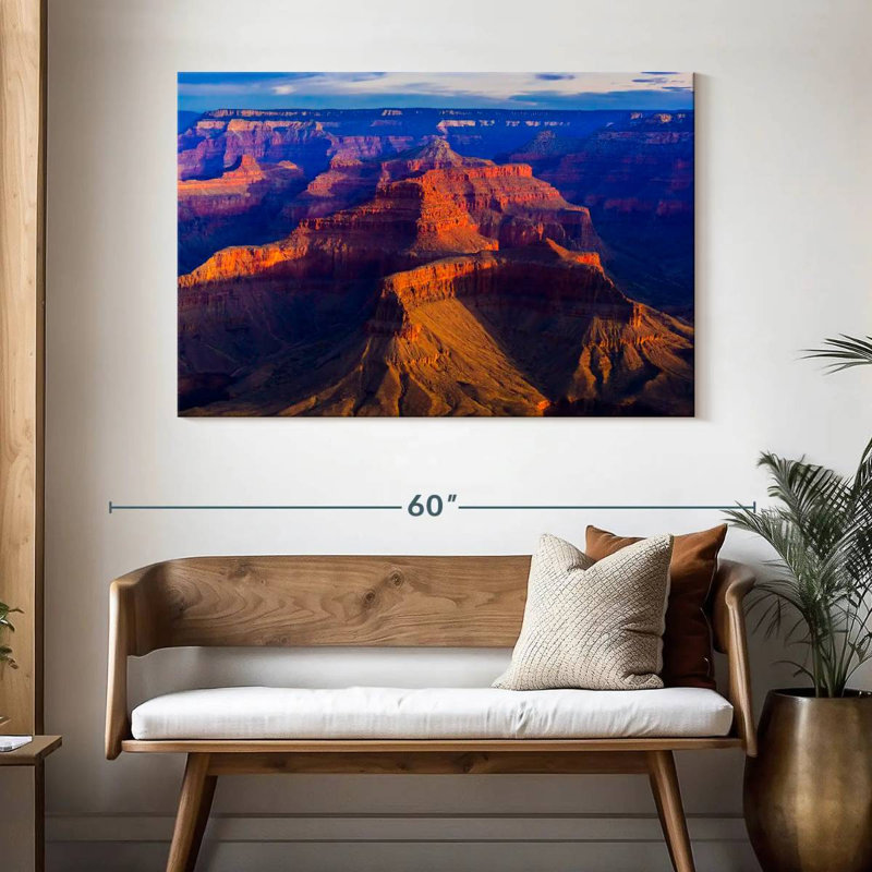 Grand canyon Alvord Ultramarine, H 32 po x l 48 po