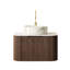 Meuble-lavabo flottant avec lavabo, 24 pouces