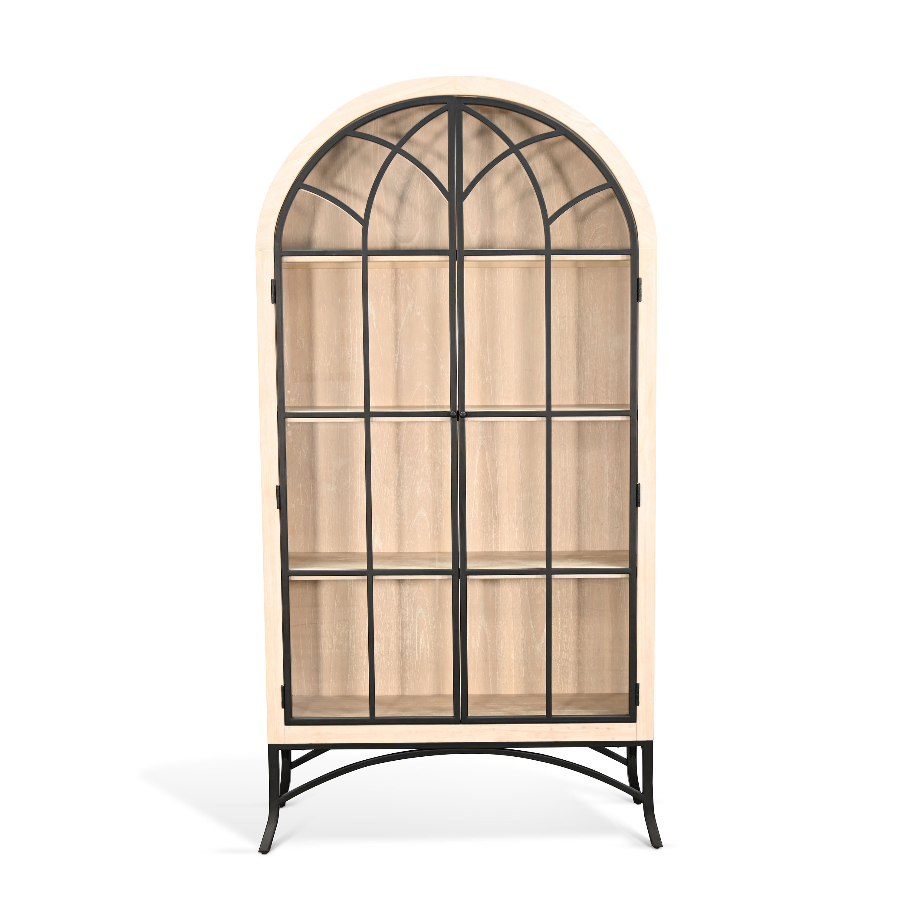 Lark Manor™ Ella Glass Display Cabinet | Wayfair