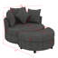 Fauteuil demi-tonneau pivotant à 360 ° avec repose-pieds de rangement et 4 coussins, fauteuil de loisirs pivotant rond surdimensionné moderne-1429742912