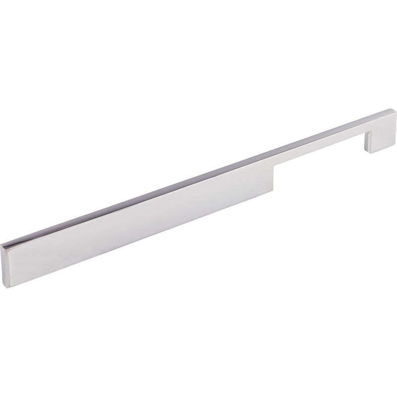 Linear Bar pull, Polished Chrome, 12" Center to Center