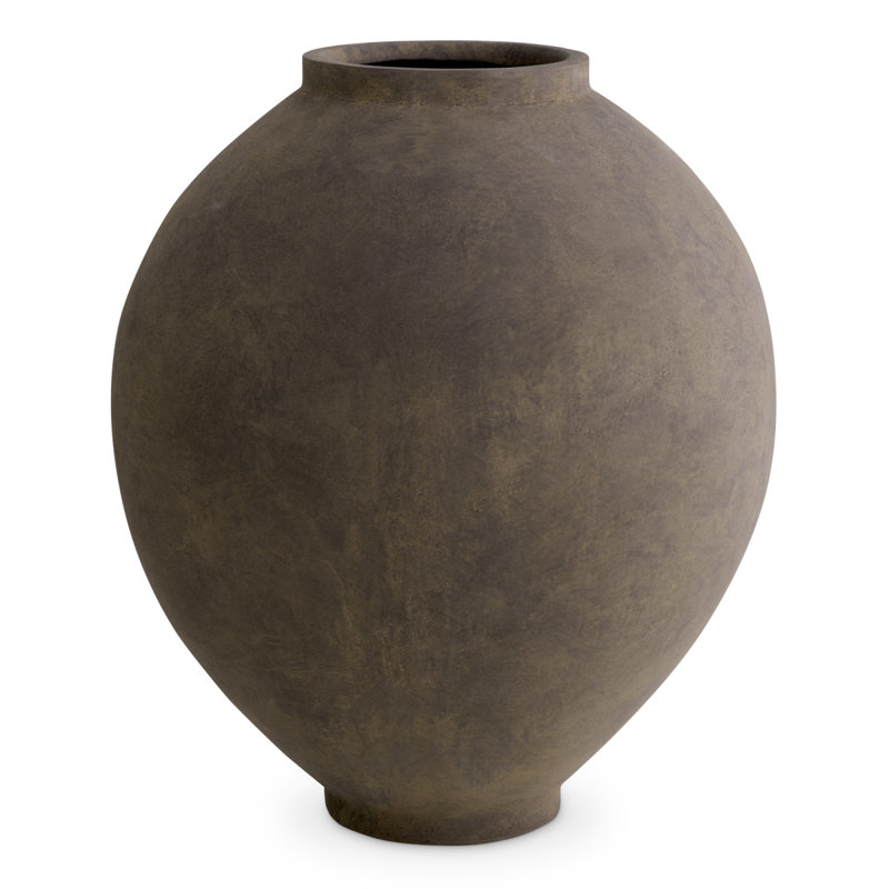 Moon Handmade Fiberclay Table Vase, 22.44" H x 16.54" W x 16.54" D