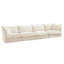 Tissu chenille 4, très profond, housse amovible, tissu d'aspect naturel profond, conception chaleureuse
