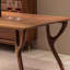 Table de salle à manger rectangulaire en bois massif-100943576