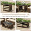 Ensemble de mobilier de patio avec housse et deux tables-628811282-628811287