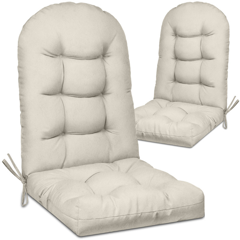 5 Inch  Adirondack Chair Cushion(Set Of 2), Beige