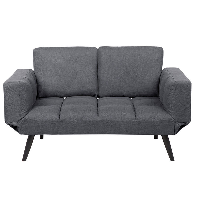 Newtowne 2 Seater Sleeper, Dark Grey