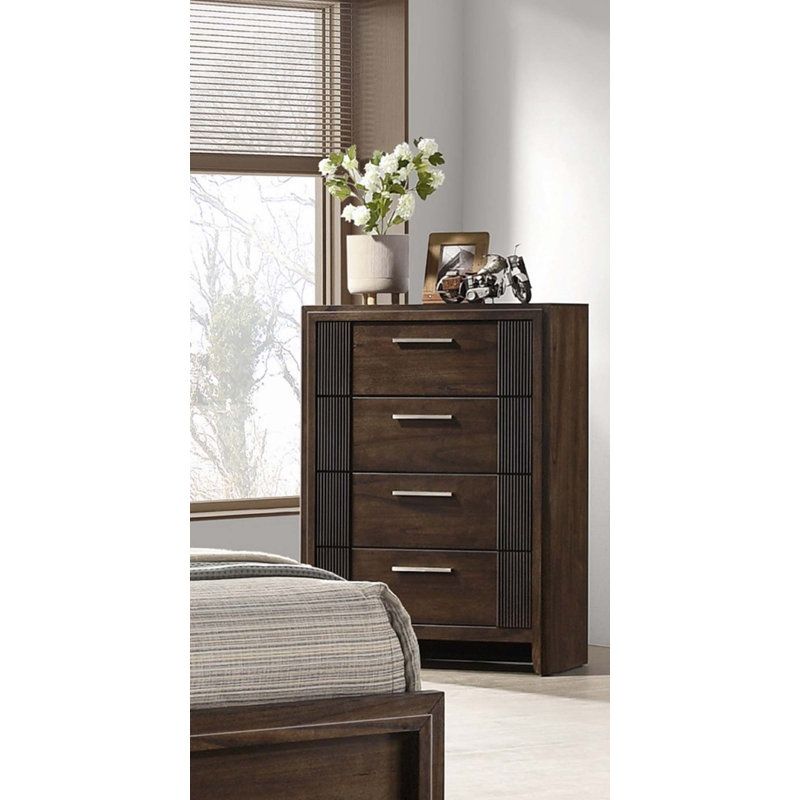 Commode contemporaine 1 tiroir 4 pièces