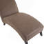 Chaise longue rembourrée incurvée pour le salon