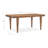 Extendable Rectangular Dining Table With 4 Grey Side Chairs-1363016779