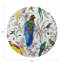 Audubon Exotica Vegan Leather Round Placemats-116965619