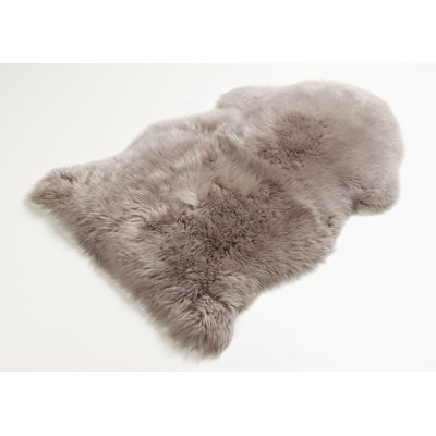 Animal Print Sheepskin 62cm X 90cm Area Rug