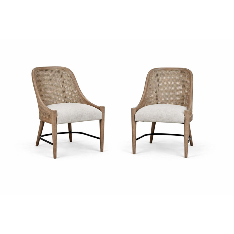 Fauteuil à dossier canne Dana Heights