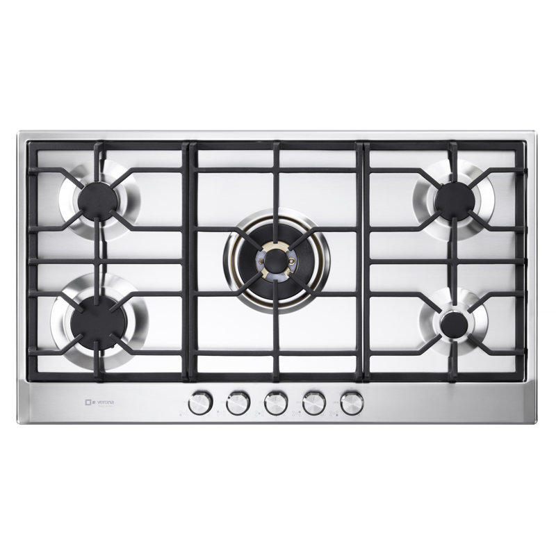 35.4375" Gas Cooktop with 5 Burners
