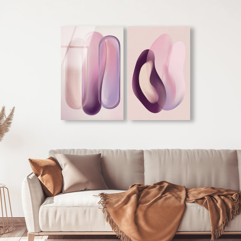 Berry Love Set Set by Oliver Gal, 30"H x 20"W, High-Gloss Acrylic Print