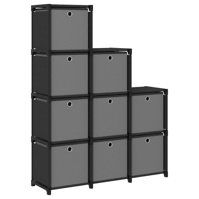 Ochsner 103cm W Metal Shelving Unit, Black