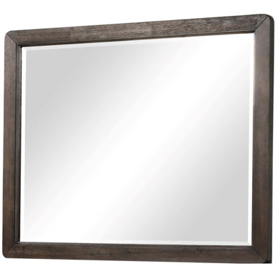 Miroir brun antique