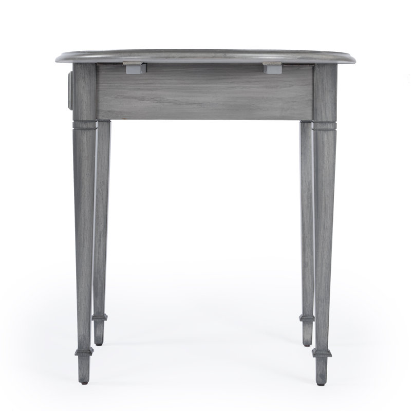Aicia End Table with Storage, Grey