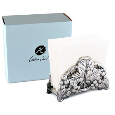 Grape 6" Standing Napkin Holder