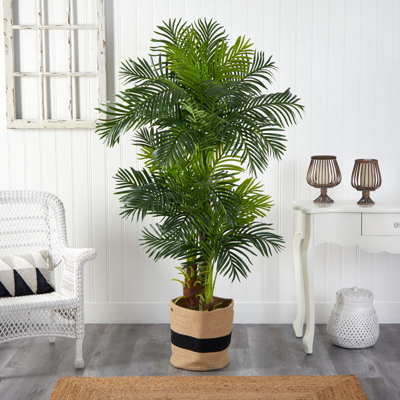 Palmier artificiel 72 po en pot