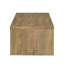 Table basse rectangulaire en bois d'ingénierie, manguier