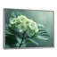 «Tropical», hortensia monochrome vert photo II - hortensia, art mural-1621770357-1621770356