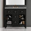  Ensemble de meuble-lavabo sur pied 36 po avec 5 tiroirs et portes à fermeture douce 36 po-106488554
