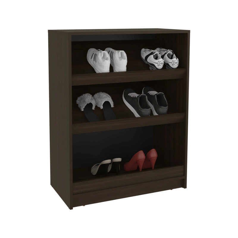 Range-chaussures, chambre à coucher, noir