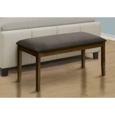 Banc rembourré 100% polyester Jearldean