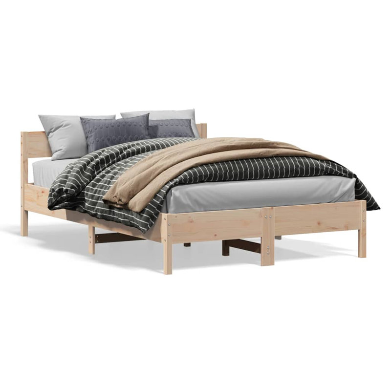 Drawers Bed, Double (4'6), Brown, No Storage Included