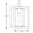 Darcy 1 - Light Single Pendant
