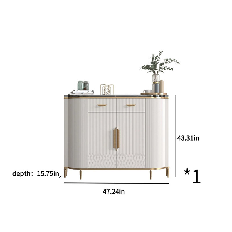 Armoire d'appoint en bois massif