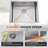 Blenzia 23 Inch Undermount 16 Gauge 304 Stainless Steel Handmade Single Bowl Kitchen Sink with Strainer 23" x 18" x 9"