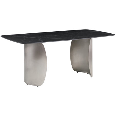 Niya 71" Stone Dining Table