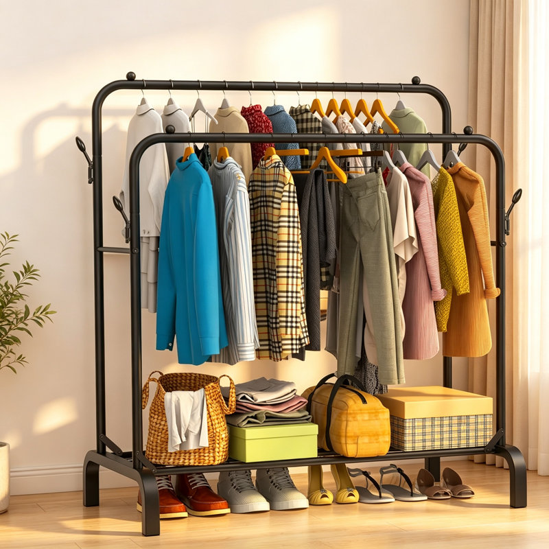 Bonville 110 cm Clothes Rack